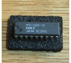 MSM 511000-10 ( DRAM 1M x 1 , 100 ns )